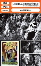 Fiche Cinéma - RICCARDO FREDA - CHEVALIER MYSTÉRIEUX (LE)