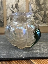 Vase Polylobé Verre Irisé