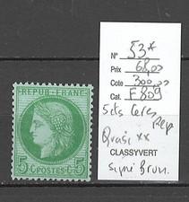 France - Yvert 53* - Ceres