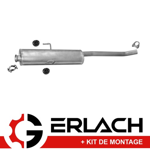 Silencieux intermediaire pour