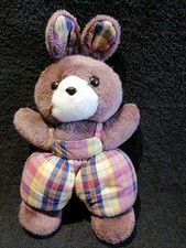 doudou peluche vintage lapin