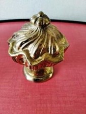 bronze de meuble toupie pour entretoise de selette ou guéridon