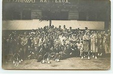 Carte Photo - PARIS V - Monôme de l'Ecole INA