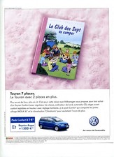 2004 : Voiture Automobile Volkswagen Touran 7 places (publicity, advertising)