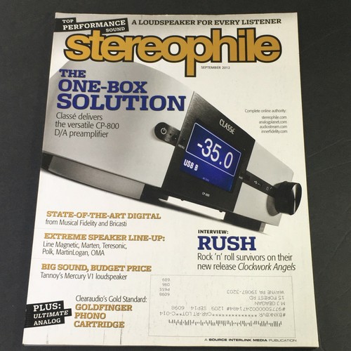 Stereophile magazine september - stereophile,