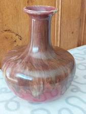 ANCIEN VASE PANSU A LONG COL
