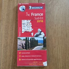 Carte routière MICHELIN 709 ❤️ 1/4  FRANCE Sud Est 2016 - French Map - Edition 2