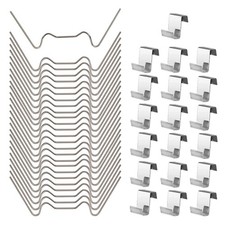 Lot de 100 clips en acier
