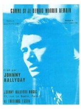 Partition Johnny Hallyday "Comme si je devais mourir demain"