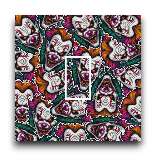 Angry clown effrayant - angry, horreur