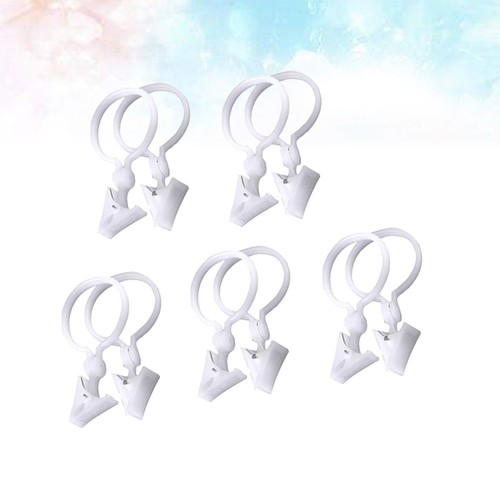 X6cm pince rideau anneaux - pince,