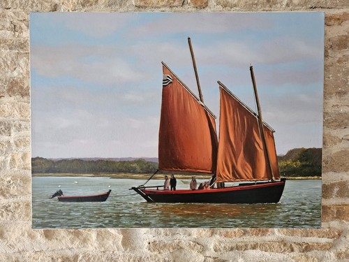 Tableau huile sur - sur, toile