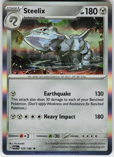 Holo steelix 125 - holo, r