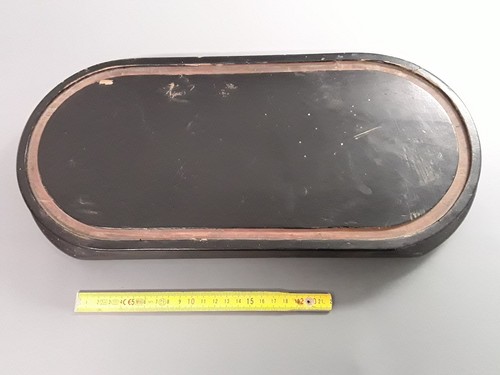 Ancien socle bois napoleon - en,