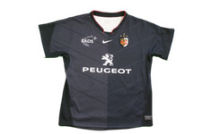 Maillot rugby rétro RC Toulon Nike Peugeot