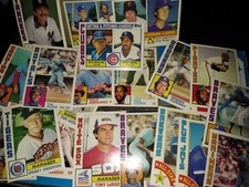 1984 TOPPS (PARTIAL) BASEBALL