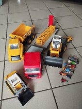 Gros Lot Playmobil Camion Chantier 5467 5471 5468 5469