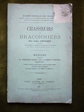 CHASSEURS ET BRACONNIERS Jules