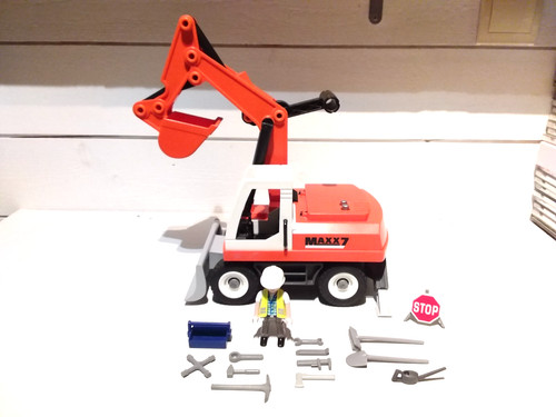 Playmobil pelleteuse engins - playmobil,