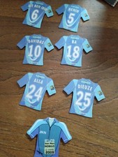 Magnet  Lot 7  magnets just foot 2009 LE HAVRE maillot ligue 1 