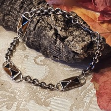 Bracelet Argent Émaux