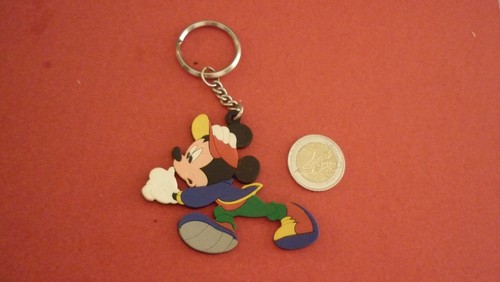 Porte cle plastique minnie - plastique,