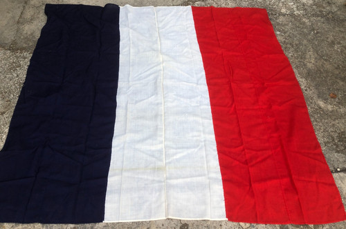 Ancien grand drapeau français - ancien,
