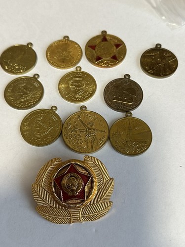 Lot médailles militaire urss - lot,