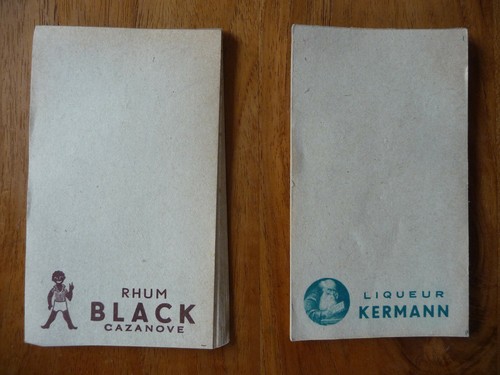 Carnets publicitaires - carnets,
