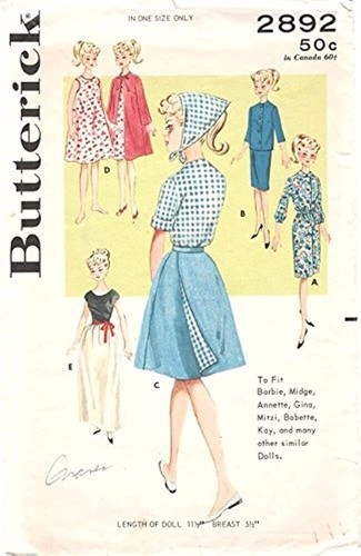 2892 patron butterick - 2892, vintage