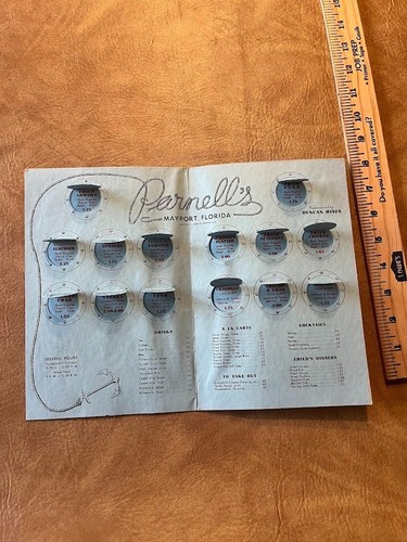 Parnell restaurant menu with - parnell's,