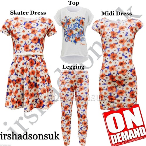 Robe midi skater fleurs - robe,