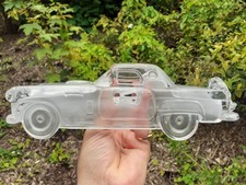 voiture presse papier Daum en cristal /  Ford Thunderbird