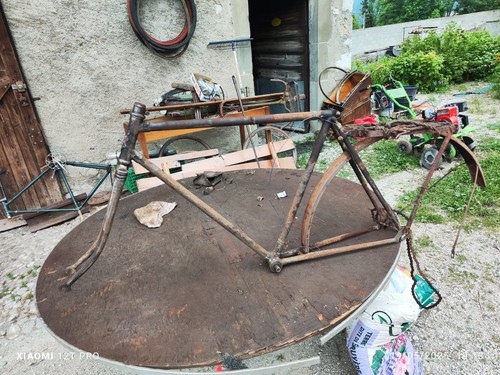 Cadre vélo ancien 1920 - de,