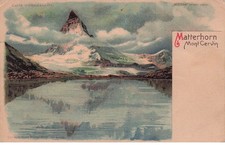 SUISSE  MATTERHORN ( glacier )