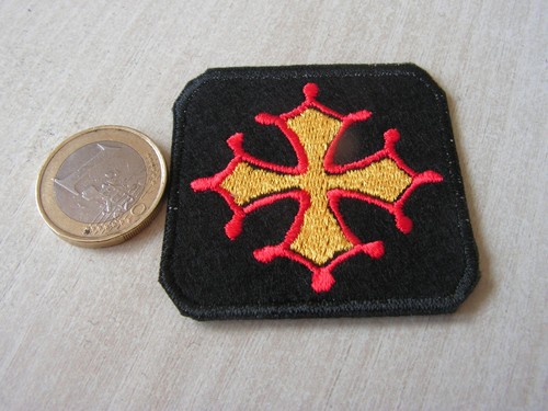 Patch tissus croix occitane - ,