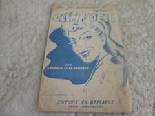 ancienne partition clin d'oeil baraldi demaele