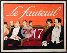 LE FAUTEUIL 47 Dolly DAVIS Film muet Théâtre André ROANNE Gaston RAVEL DP 1926