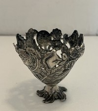 Coquetier ancien décor - coquetier,