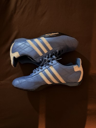 Adidas goodyear white - adidas, white/blue