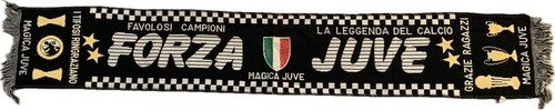 écharpe forza juve - juve, vintage