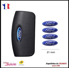 4 Logo Stickers Clé Clefs FORD   21MM Emblème Autocollant Voiture