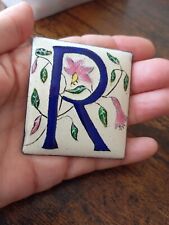 Plaque En Cuivre Émaillé