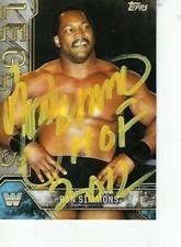 RON SIMMONS signed 2017 Topps
