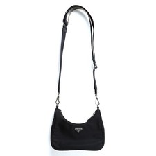 Prada Mini Sac Re Edition 2005 Black Re Nylon Mini Shoulder Bag
