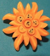 BROCHE ancienne EDELWEISS en