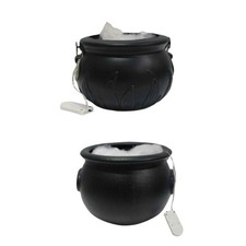 Chaudron de sorcière, décoration cadeau d'Halloween pour cheminée,