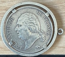 pièce 5 francs argent roi