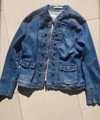 Veste jean elora manches - en,