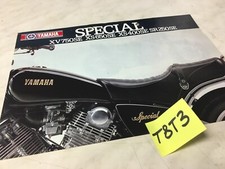 Yamaha XV750SE XS650SE XS400SE SR250SE Spécial brochure catalogue prospectus